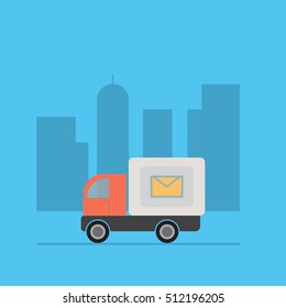 mail truck