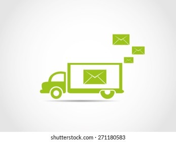 Mail Truck Delivery