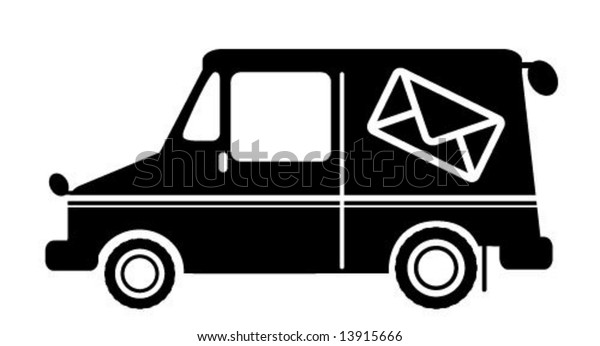 Free Free 296 Us Mail Truck Svg SVG PNG EPS DXF File