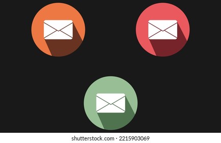 Mail vector design template. Initial vector design template	
