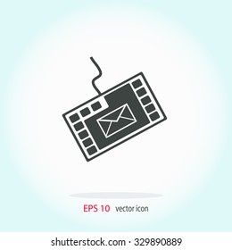 Mail vector icon.
