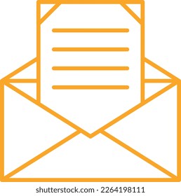 Mail vector icon. Can be used for printing, mobile and web applications.