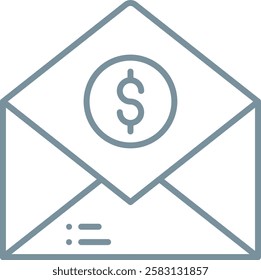 Mail vector icon. Can be used for printing, mobile and web applications.