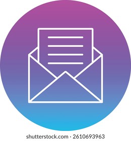 Mail vector icon. Can be used for printing, mobile and web applications.