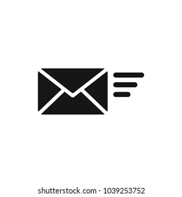 Mail vector icon. E-mail icon, Envelope illustration, message