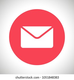 Mail vector icon. E-mail icon, Envelope illustration, message
