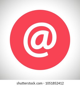 Mail vector icon. E-mail icon, Envelope illustration, message