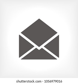 Mail vector icon. E-mail icon, Envelope illustration, message
