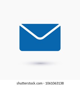 Mail vector icon. E-mail icon, Envelope illustration, message