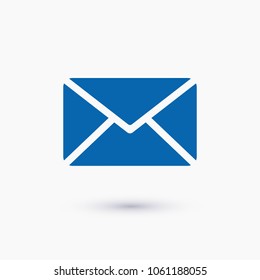 Mail vector icon. E-mail icon, Envelope illustration, message