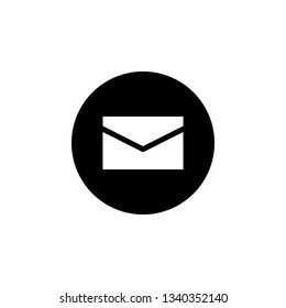Mail vector icon. E-mail icon. Envelope illustration. Message