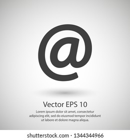 Mail vector icon. E-mail icon, Envelope illustration, message