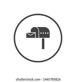 Mail vector icon. E-mail icon. Envelope illustration. message