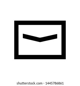 Mail vector icon. E-mail icon. Envelope illustration. message