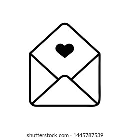 Mail vector icon. E-mail icon. Envelope illustration. message
