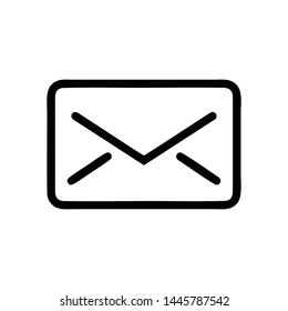 Mail vector icon. E-mail icon. Envelope illustration. message