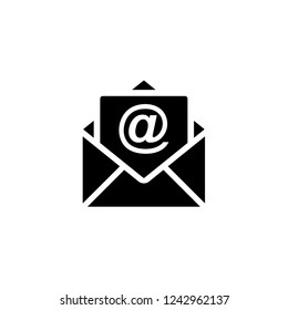 Mail vector icon. E-mail symbol vector