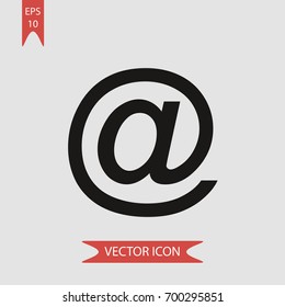 Mail vector icon illustration symbol