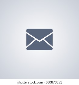 Mail vector icon, Letter vector icon