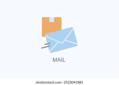 Mail Vector Icon Or Logo Illustration
