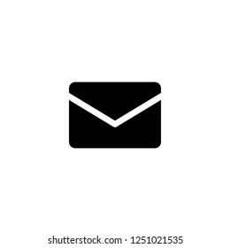 mail vector icon. mail sign on white background. mail icon for web and app