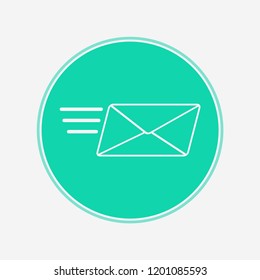 Mail vector icon sign symbol