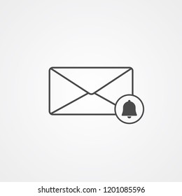 Mail vector icon sign symbol