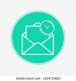 Mail vector icon sign symbol