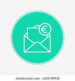 Mail vector icon sign symbol