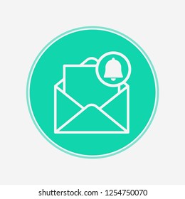 Mail vector icon sign symbol