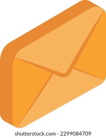 ilustración de mail Vector en un fondo transparente. Símbolos de calidad premium. Iconos planos para el concepto y el diseño gráfico.