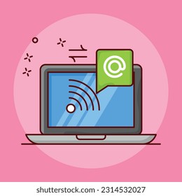 mail  Vector illustration on a transparent background. Premium quality symmbols. Vector line flat icons for concept and graphic design.