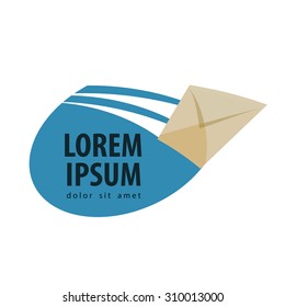 mail vector logo design template. email or post office icon