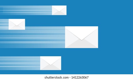 Mail vector. wallpaper. free space for text. copy space. poster design.