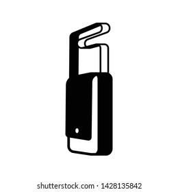 Mailbag icon in trendy flat style isolated on white background. Symbol for your web site design, logo, app, UI. Vector illustration, EPS