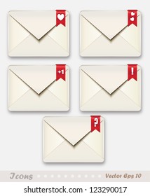 Mailbox Alert Icons