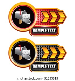 mailbox gold arrow nameplates