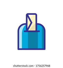 mailbox icon color style design