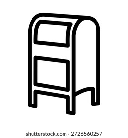 Illustrationsvorlage für Postfachsymbol-Design
