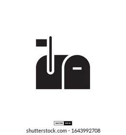 mailbox icon, design inspiration vector template for interface and any purpose