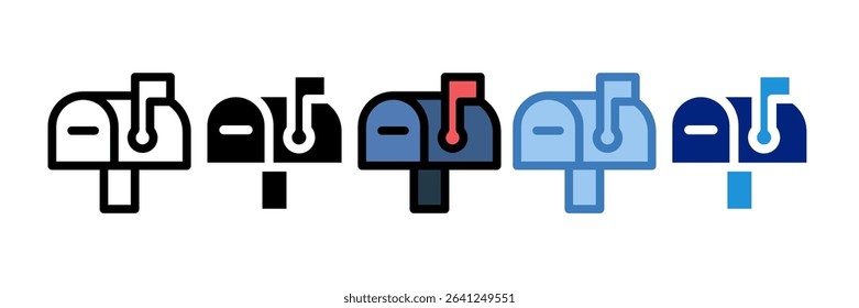 Mailbox Icon Element For Design