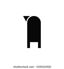 Mailbox, icon. Element of simple icon for websites, web design, mobile app, infographics. Thick line icon for website design and development, app development