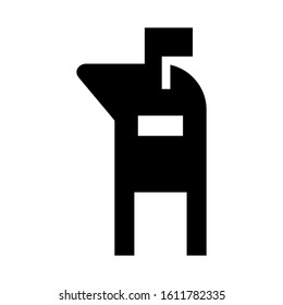 mailbox icon isolated sign symbol vector illustration - high quality black style vector icons
