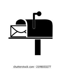 mailbox icon with trendy design.postbox icon