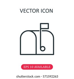 Mailbox Icon Vector