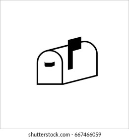 Mailbox Icon Vector.