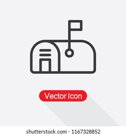 Mailbox Icon Vector Illustration Eps10