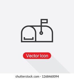 Mailbox Icon Vector Illustration Eps10