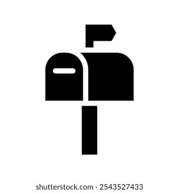 Mailbox Icon Vector Symbol Design Illustration
