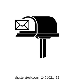 icono de buzón Vector ilustración de Plantilla logo diseño